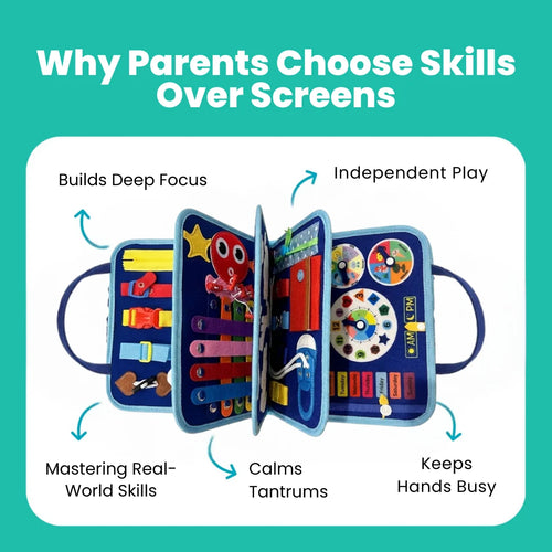 PawGether™ Montessori Busy Board